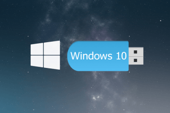 Запись Windows 10 на флешку